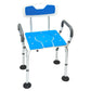 Orthonica Height-Adjustable Aluminium Commode Shower Chair