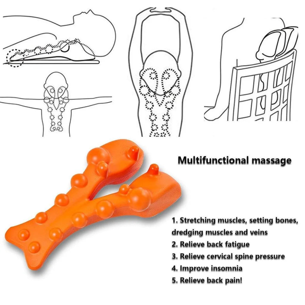 Orthopedic Lumbar Pillow Acupressure Massage Cushion