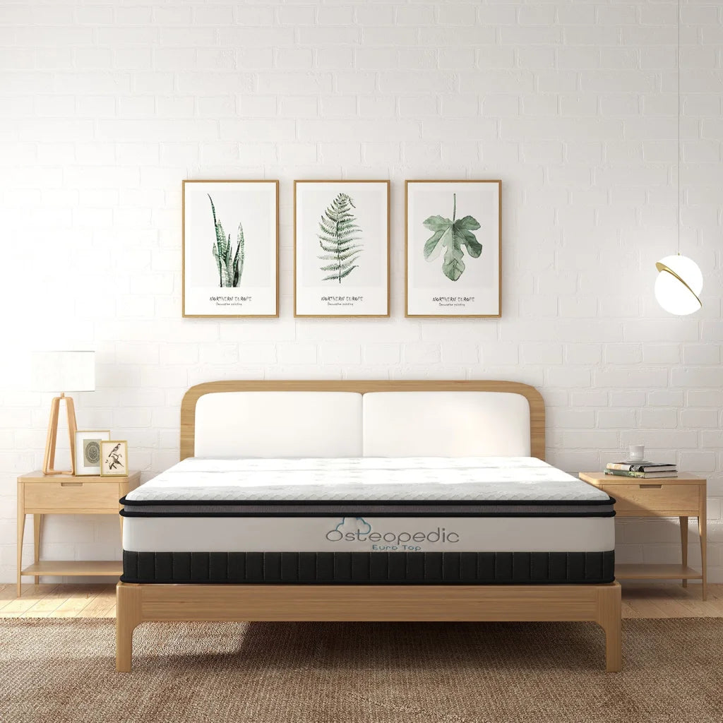 Osteopedic Euro Top Mattress Pocket Spring Medium Firm