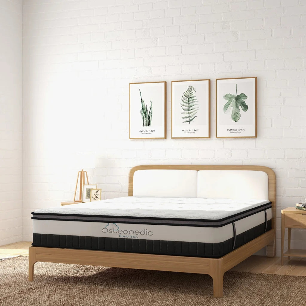 Osteopedic Euro Top Mattress Pocket Spring Medium Firm