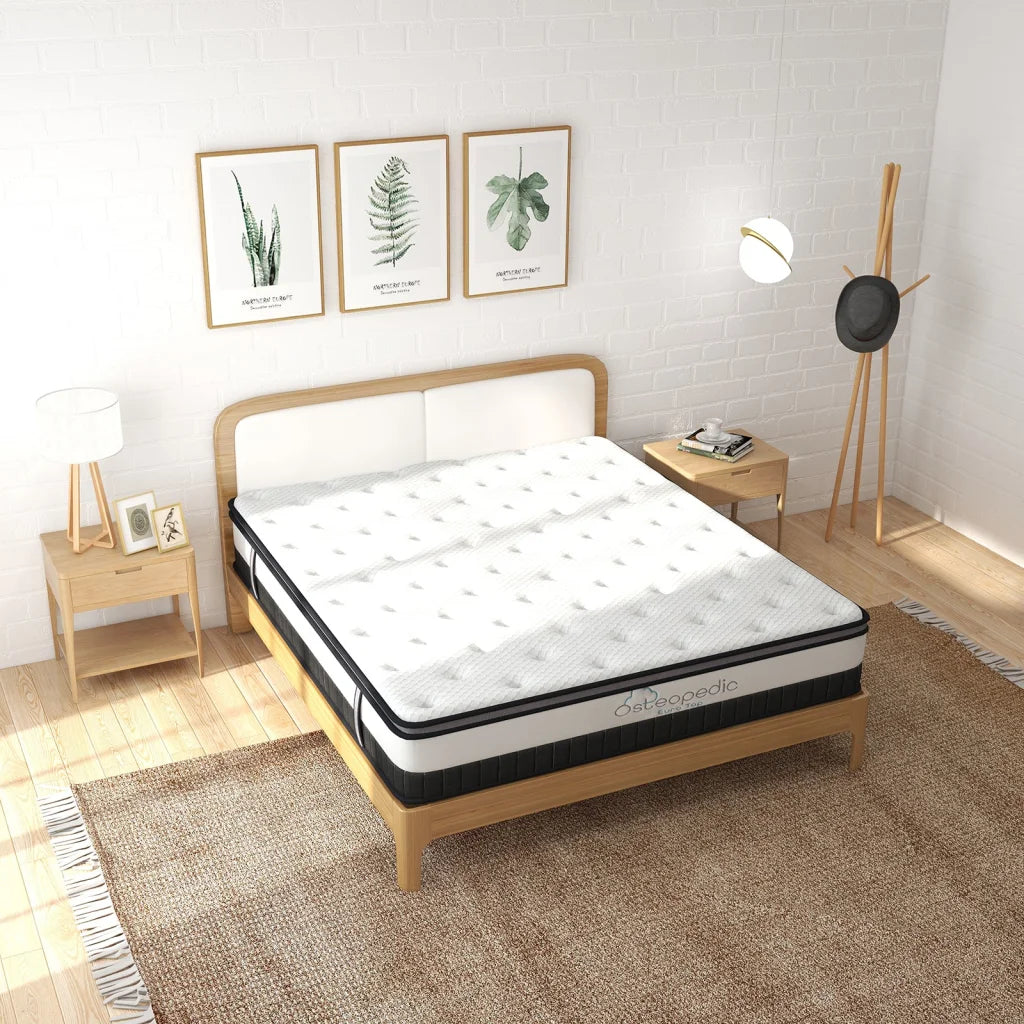 Osteopedic Euro Top Mattress Pocket Spring Medium Firm