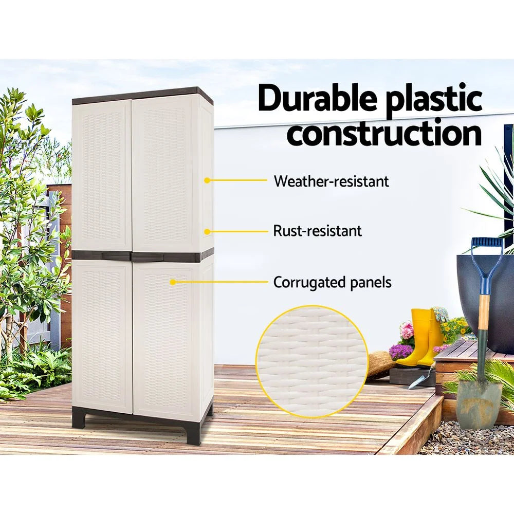 Outdoor Adjustable Cupboard - Giantz
