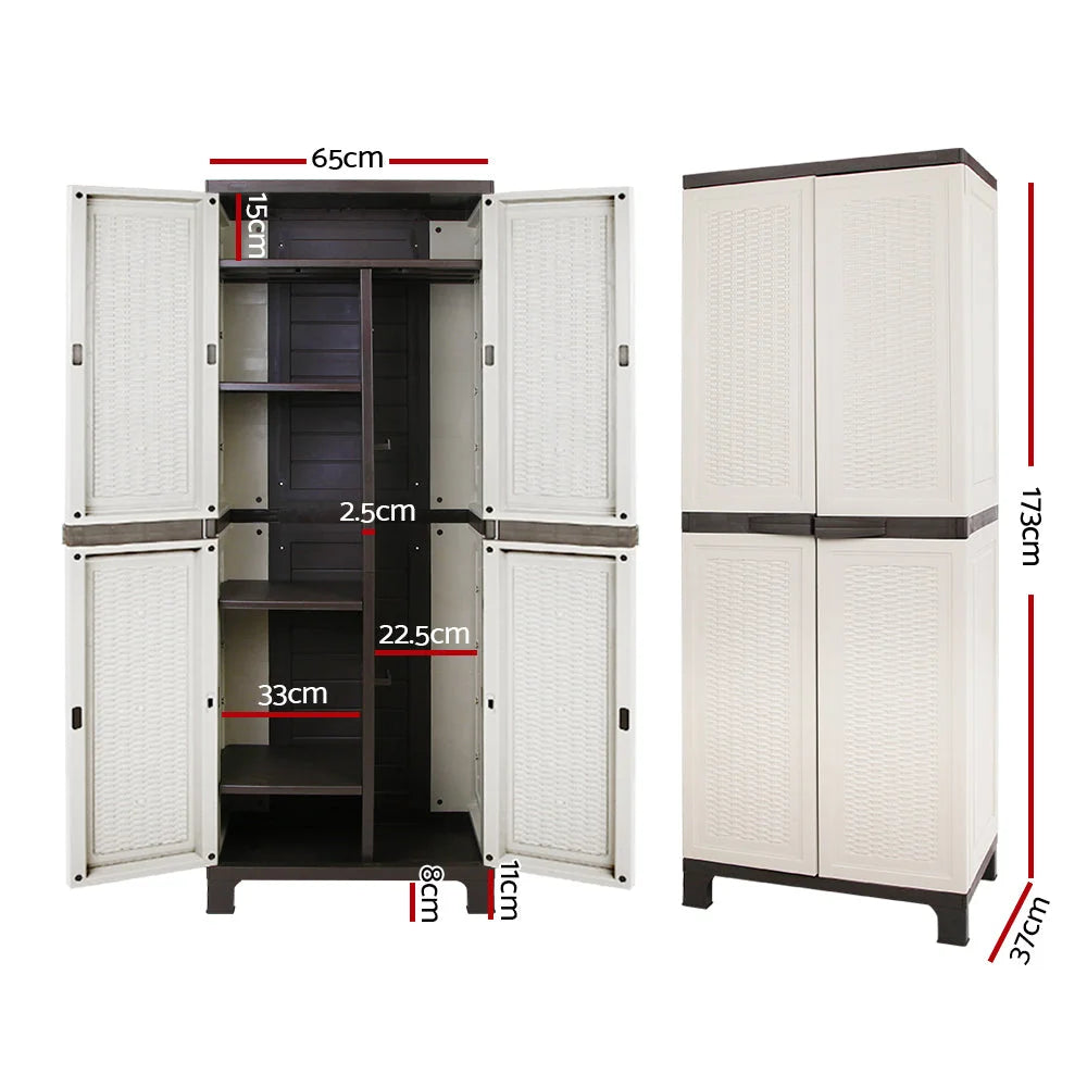 Outdoor Adjustable Cupboard - Giantz