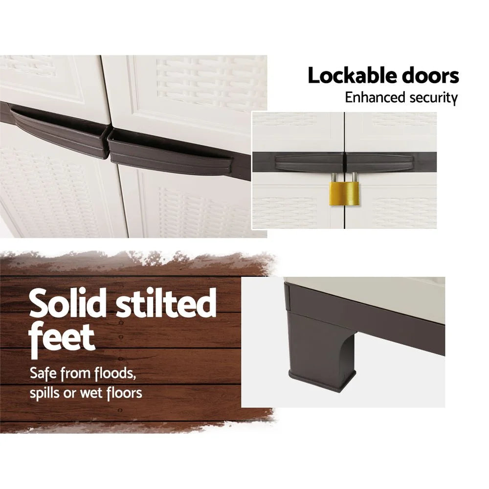 Outdoor Adjustable Cupboard - Giantz