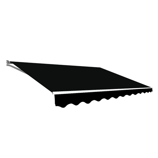 Outdoor Awning Folding Arm Retractable Sunshade Canopy 3.0m