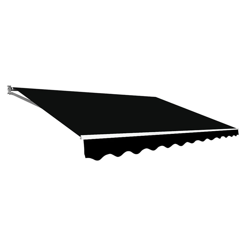 Outdoor Awning Folding Arm Retractable Sunshade Canopy 5.0m
