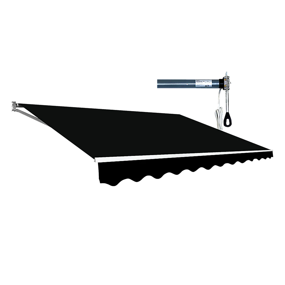 Outdoor Awning Motorised Folding Arm Retractable Sunshade