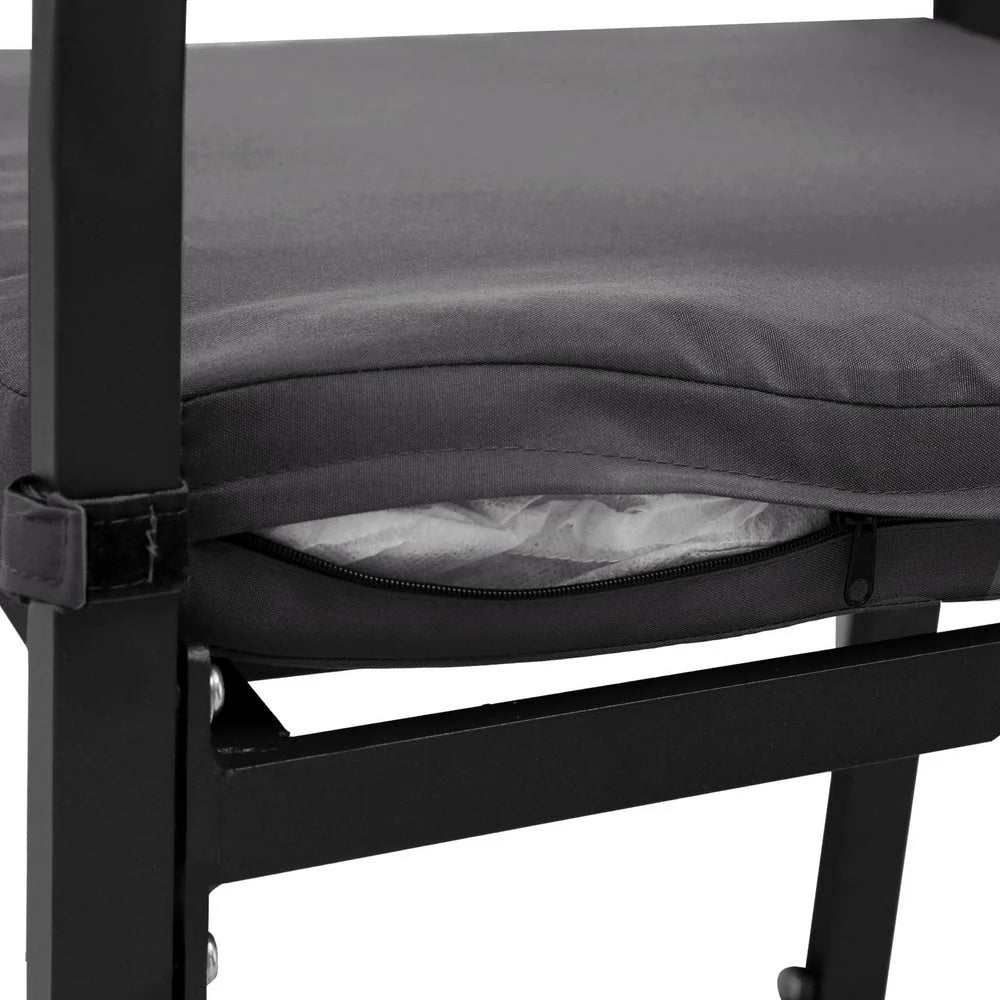 Outdoor Bar Set 5-Piece Patio Dining Chairs Aluminium Table