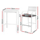 Set of three bar stools