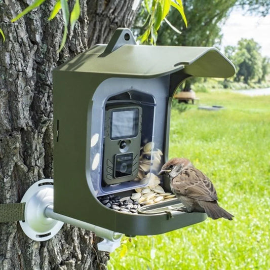 Outdoor Bird Watching Camera with Motion Sensor - Army