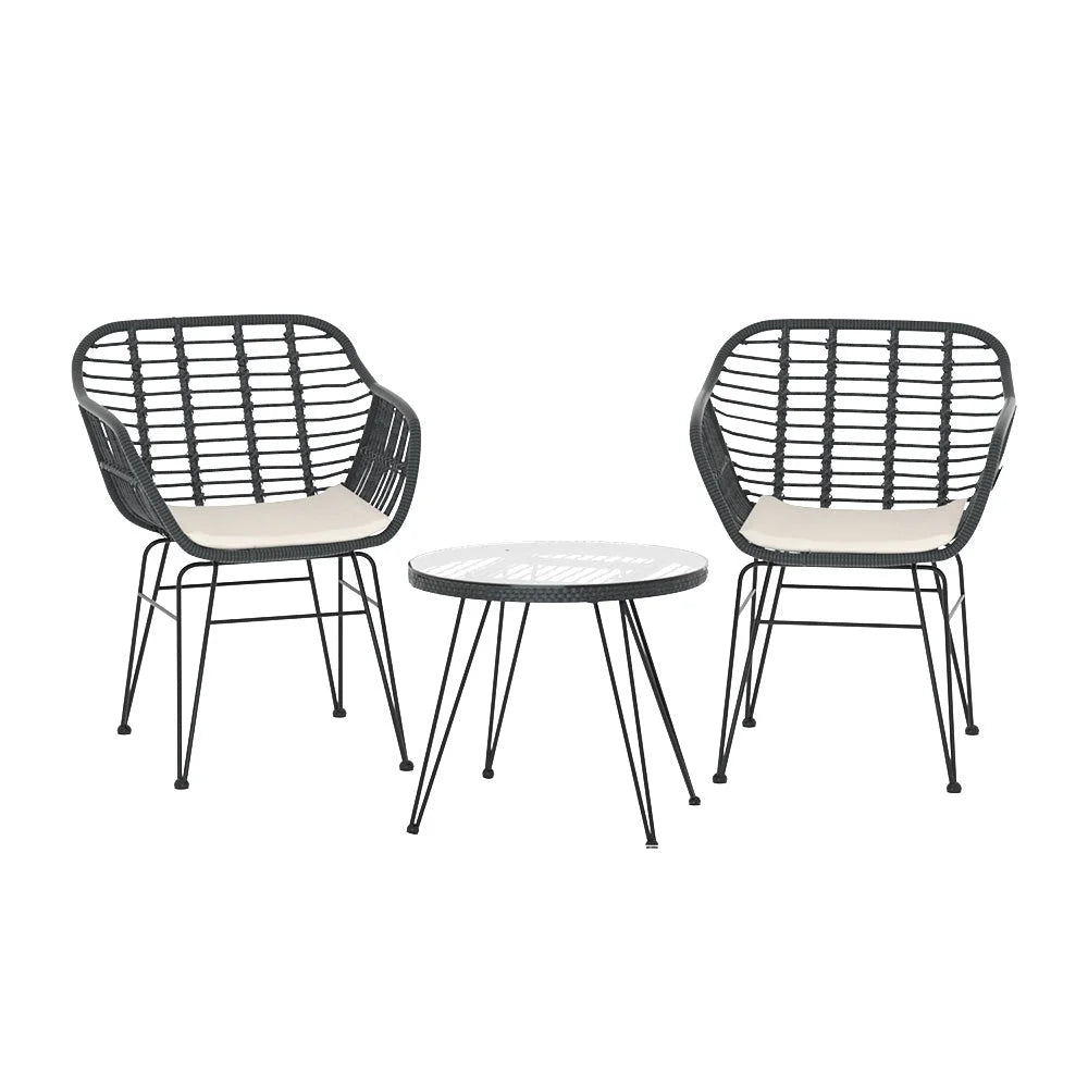 Bistro Set Of Three Furniture Lounge