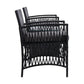 Dining table with outdoor bistro patio chairs