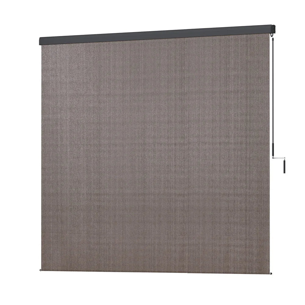 Outdoor Blinds Light Filtering Roll Down Awning Shade