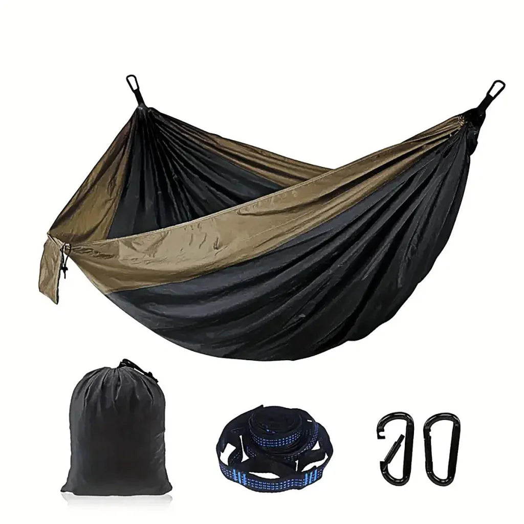 Outdoor Camping Hammock with Adjustable Strap Portable