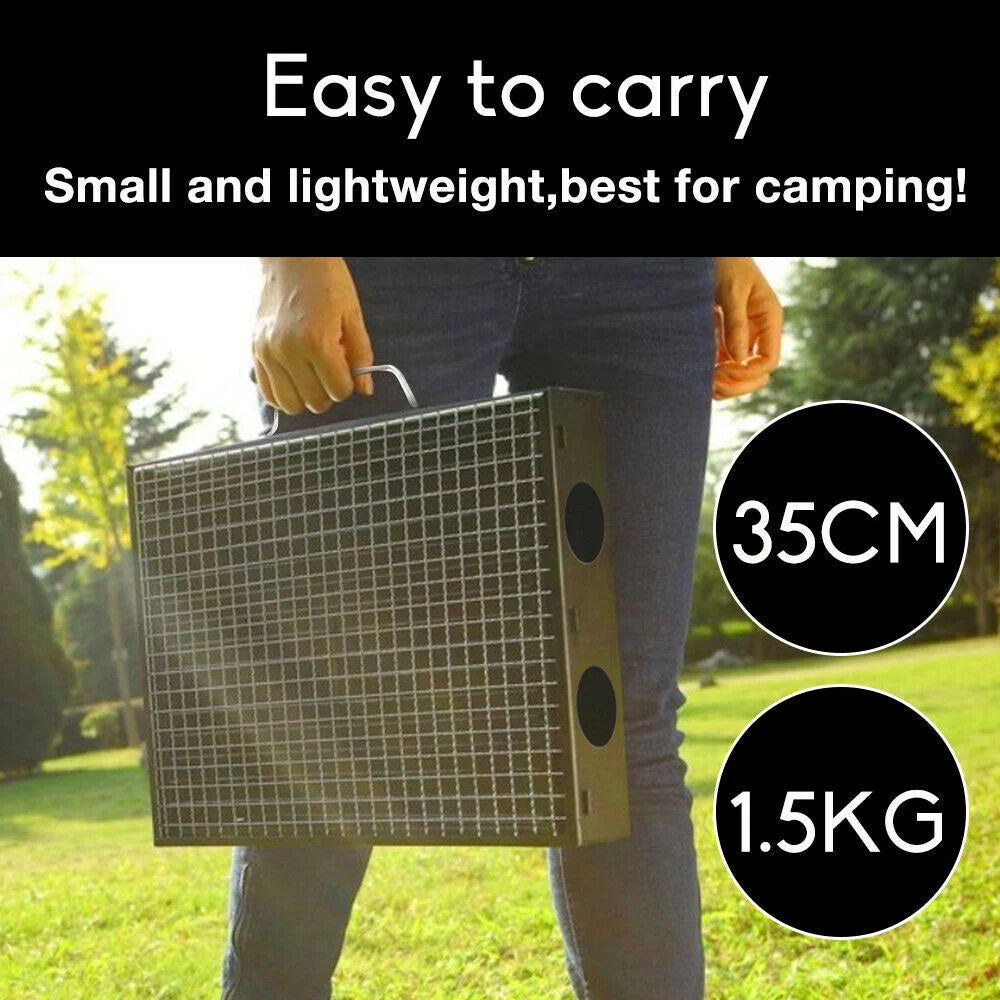 Outdoor Camping Portable & Foldable Charcoal BBQ Grill
