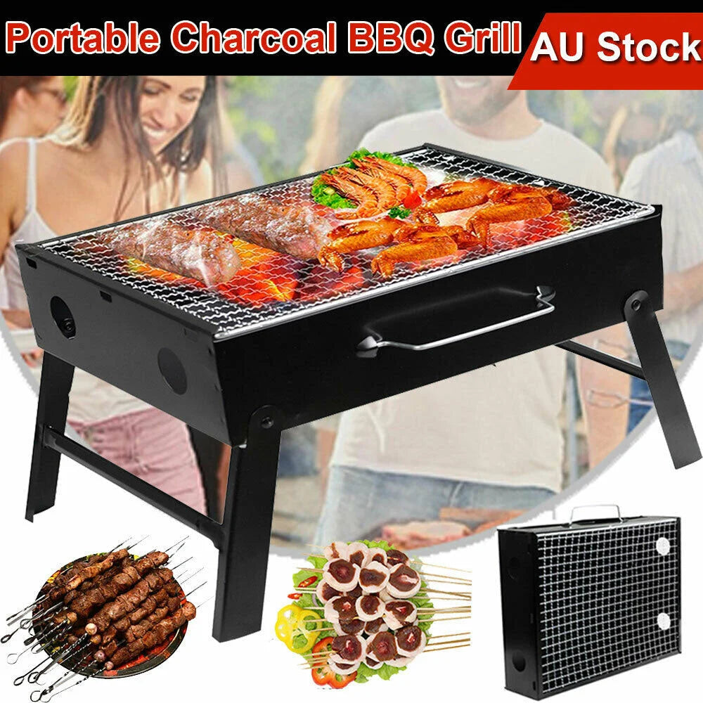 Outdoor Camping Portable & Foldable Charcoal BBQ Grill
