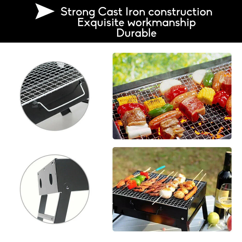Outdoor Camping Portable & Foldable Charcoal BBQ Grill