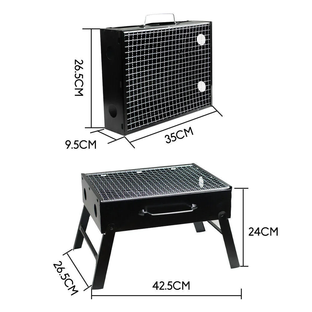 Outdoor Camping Portable & Foldable Charcoal BBQ Grill