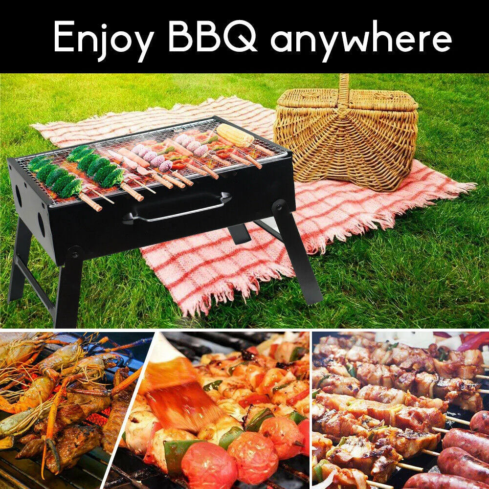 Outdoor Camping Portable & Foldable Charcoal BBQ Grill