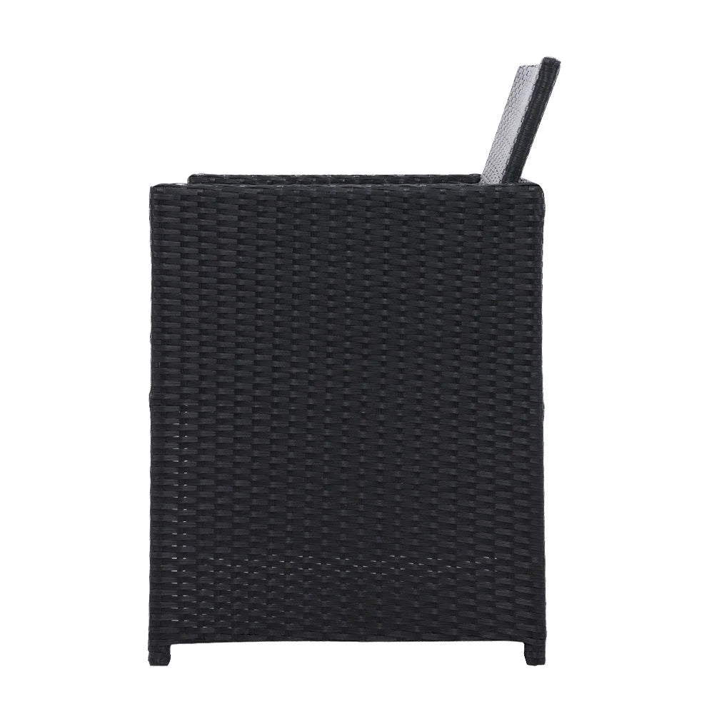 Outdoor Chairs Dining Patio Lounge Furniture Wicker Garden