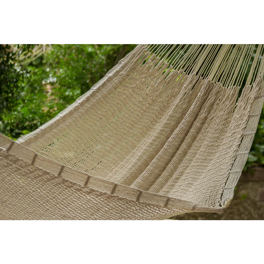 Outdoor Cotton Hammock King Size - Cream - Hammocks