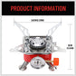 Outdoor Folding Mini Gas Burner Cooking Stove Butane Gas