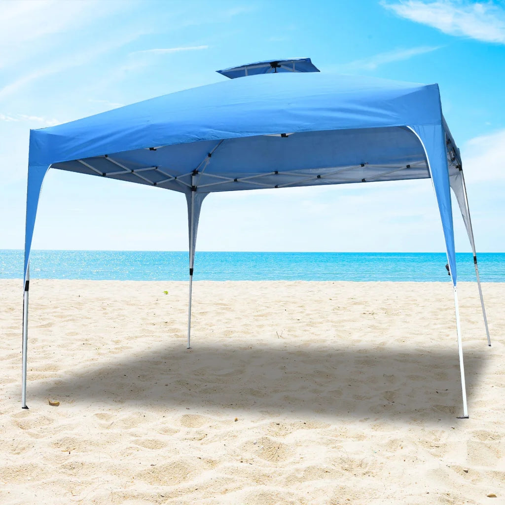 Outdoor Folding Tent 3M x 3M - Navy Arcadia Furniture