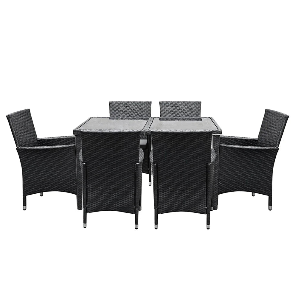 Outdoor Furniture 7PC Dining Set - Gardeon