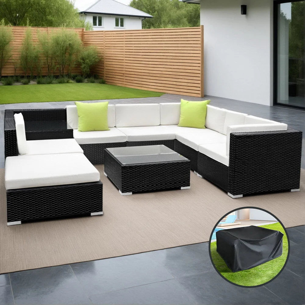 Furniture Set Of Nine Sofa with Storage Cover