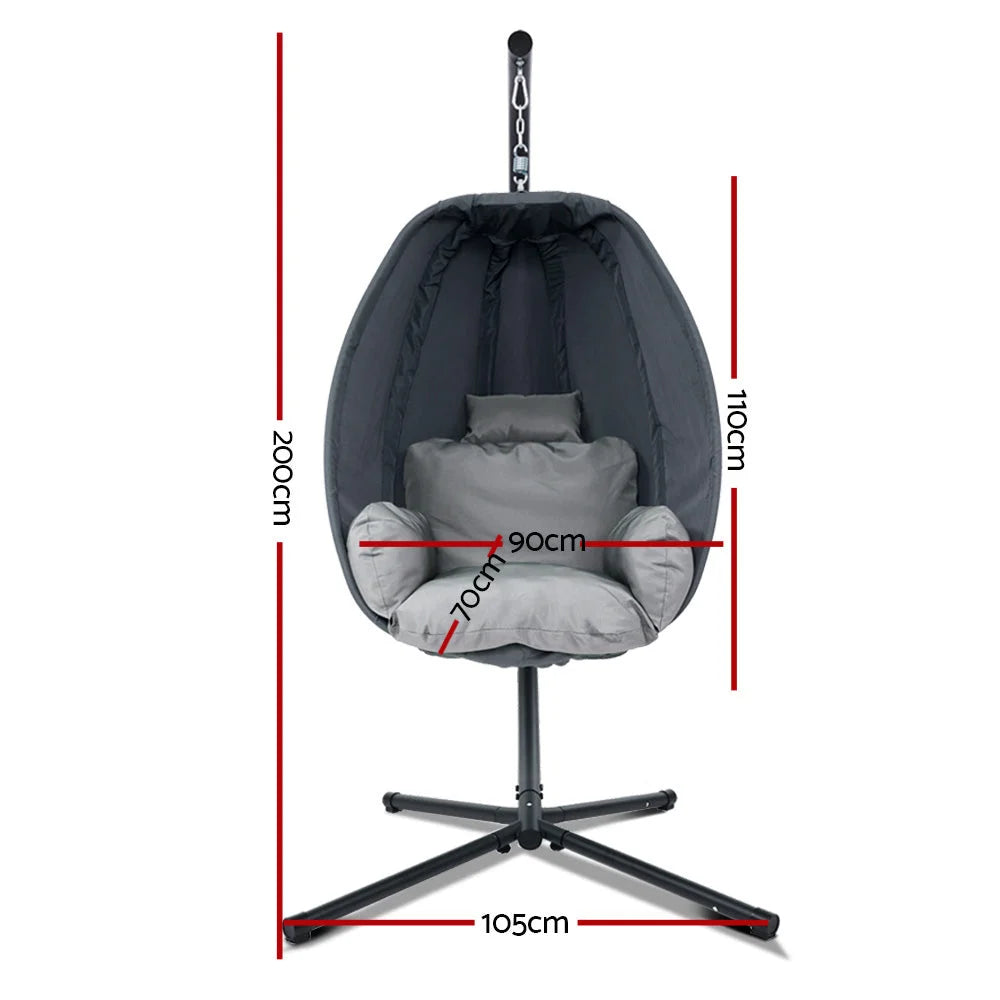 Outdoor Furniture Egg Hammock Hanging Swing Chair Pod