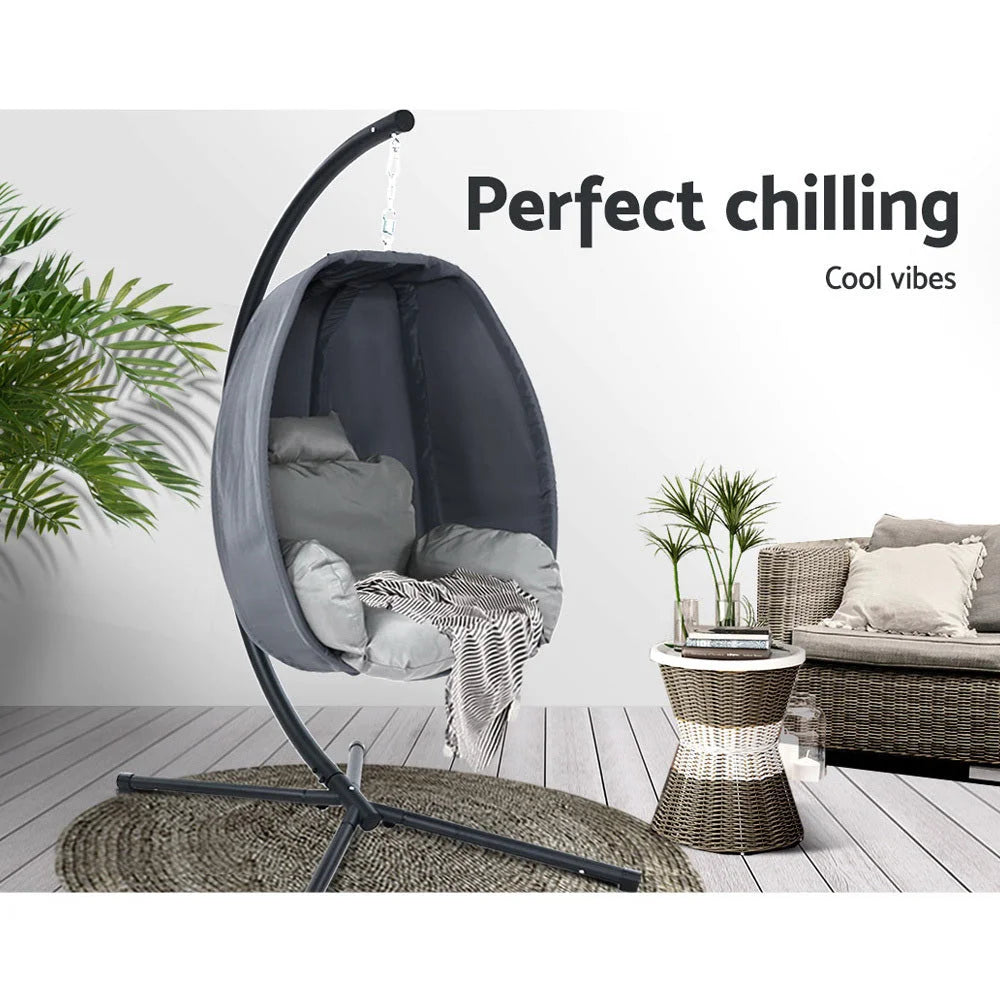 Outdoor Furniture Egg Hammock Hanging Swing Chair Pod