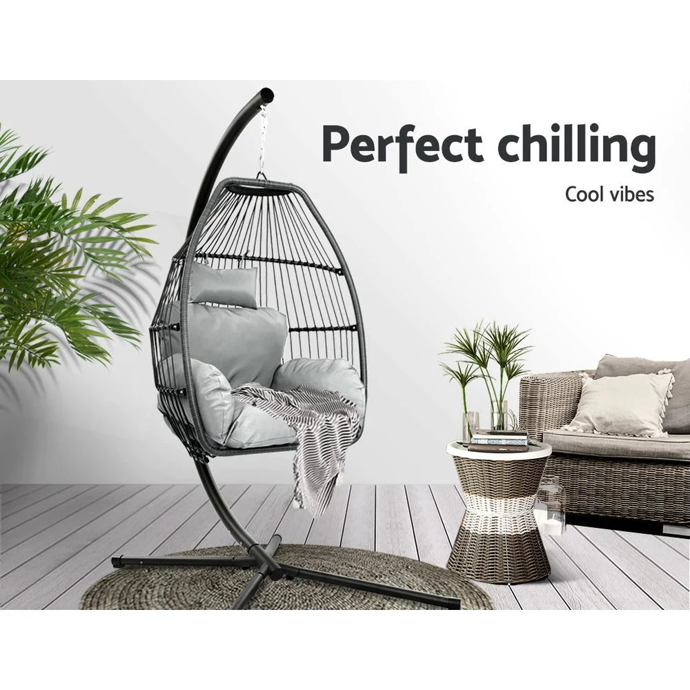 Outdoor Furniture Egg Hammock Hanging Swing Chair