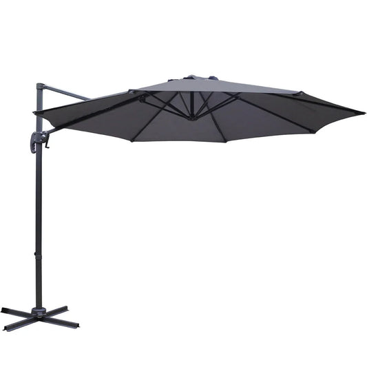 Outdoor Furniture Garden Umbrella Roma 3M 360 Degree