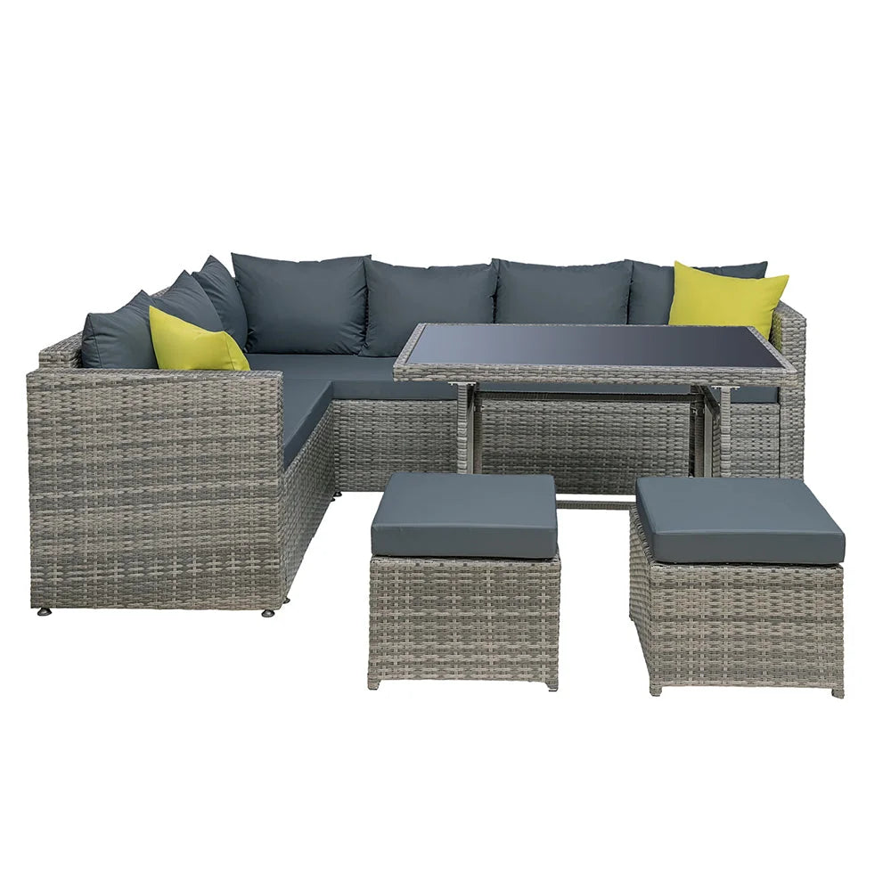 Outdoor Furniture Patio Set Dining Sofa Table Chair Lounge