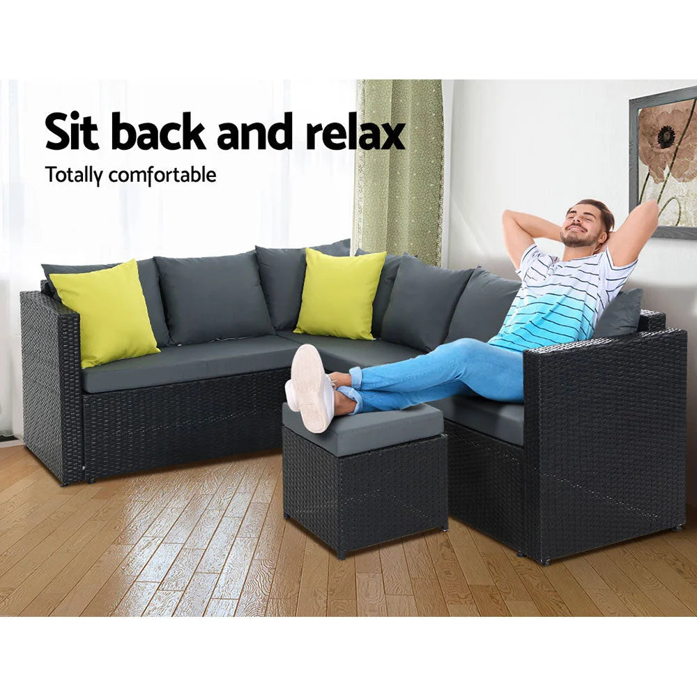 Outdoor Furniture Patio Set Dining Sofa Table Chair Lounge