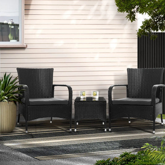 Outdoor Furniture Patio Set Wicker Outdoor Conversation Set