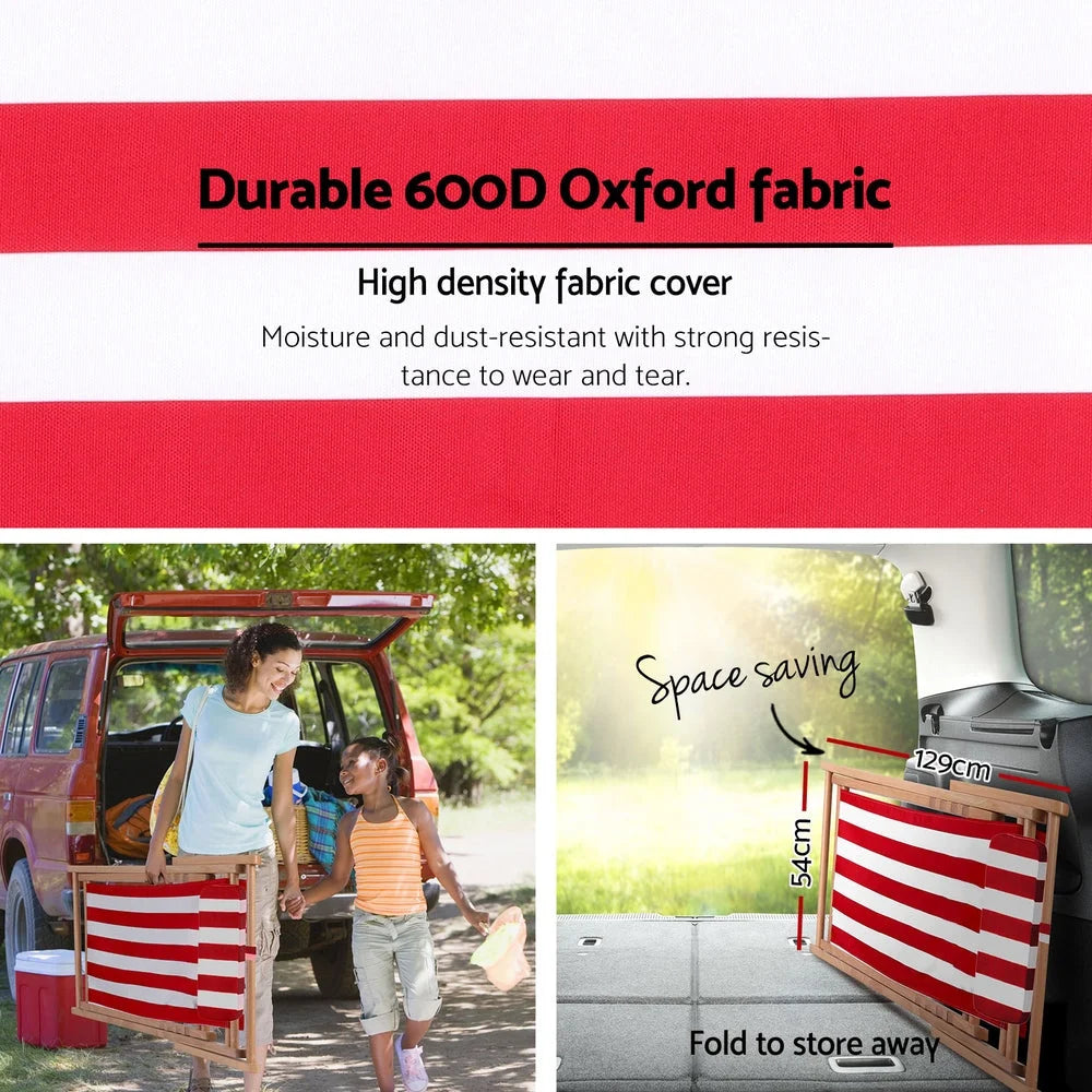 Outdoor Furniture Sun Lounge Wooden Beach Chairs Deck