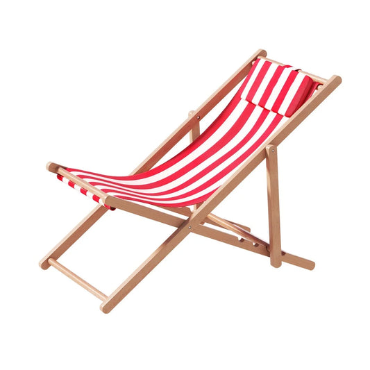Outdoor Furniture Sun Lounge Wooden Beach Chairs Deck