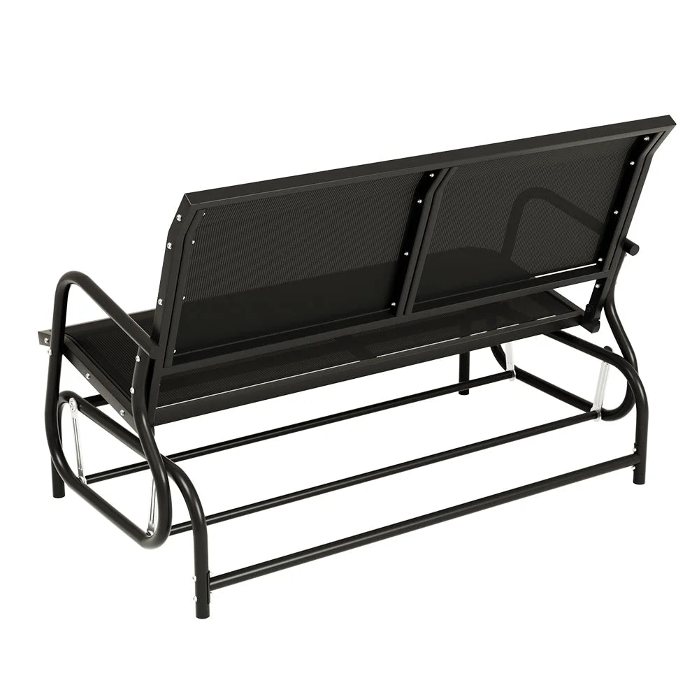 Outdoor Garden Bench Seat Swing Glider Rocking 2 Seater