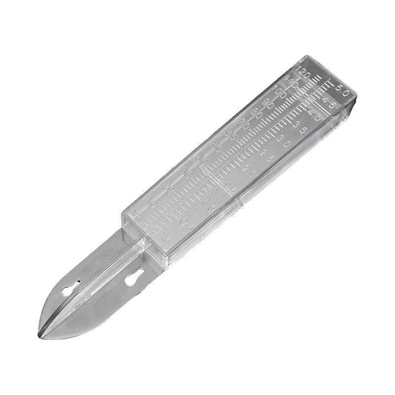 Outdoor Garden Rain Gauge - Transparent Plastic