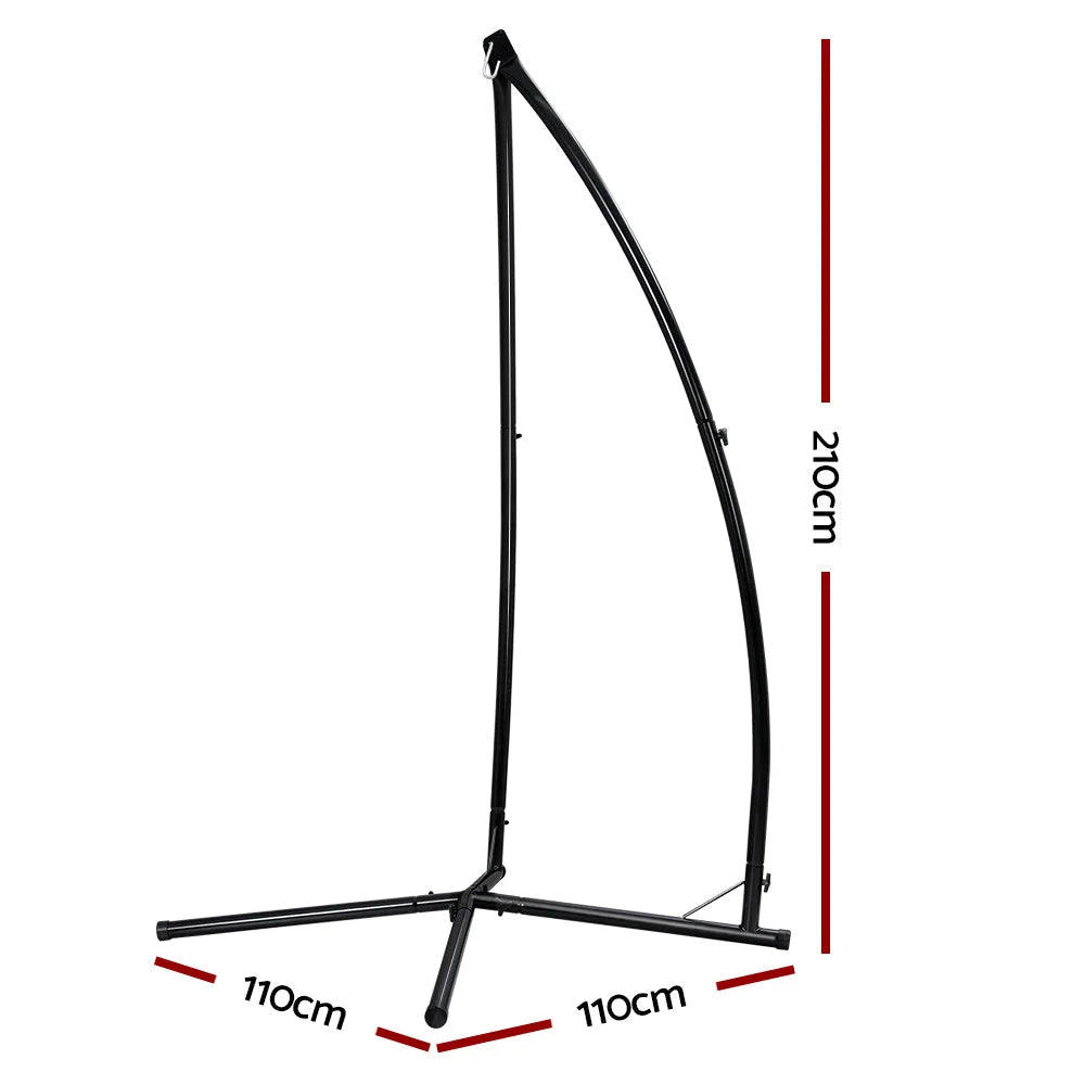 Outdoor Hammock A-Shape Steel Frame - Gardeon