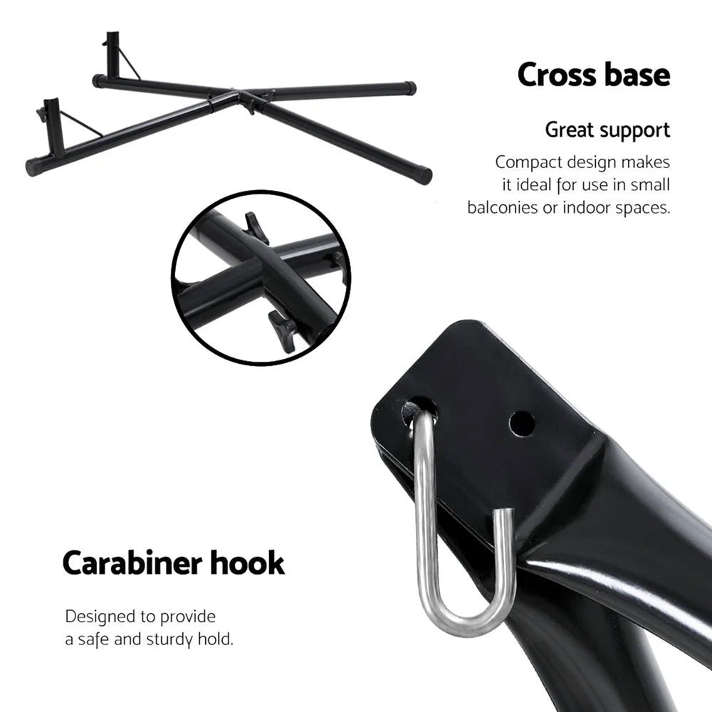 Outdoor Hammock A-Shape Steel Frame - Gardeon