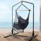 Outdoor Hammock Chair with Stand - Tassel Hanging Rope