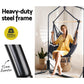 Outdoor Hammock Chair with Stand - Tassel Hanging Rope