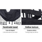 Outdoor Hammock Chair with Stand - Tassel Hanging Rope