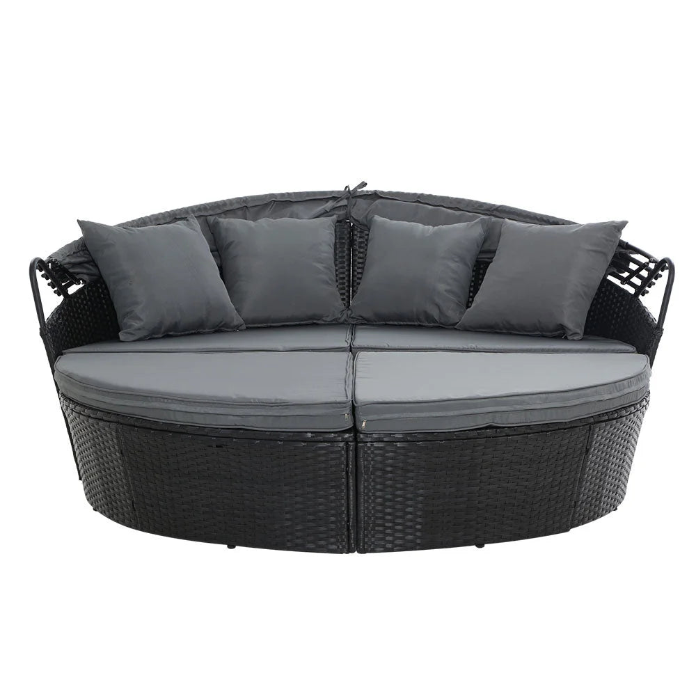 Outdoor Lounge Setting Patio Furniture Sofa Wicker Garden