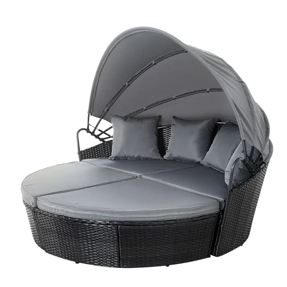 Outdoor Lounge Setting Patio Furniture Sofa Wicker Garden
