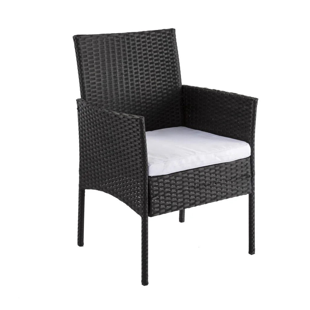 Outdoor Lounge Sofa Set 4-Seater PE Wicker - Ville
