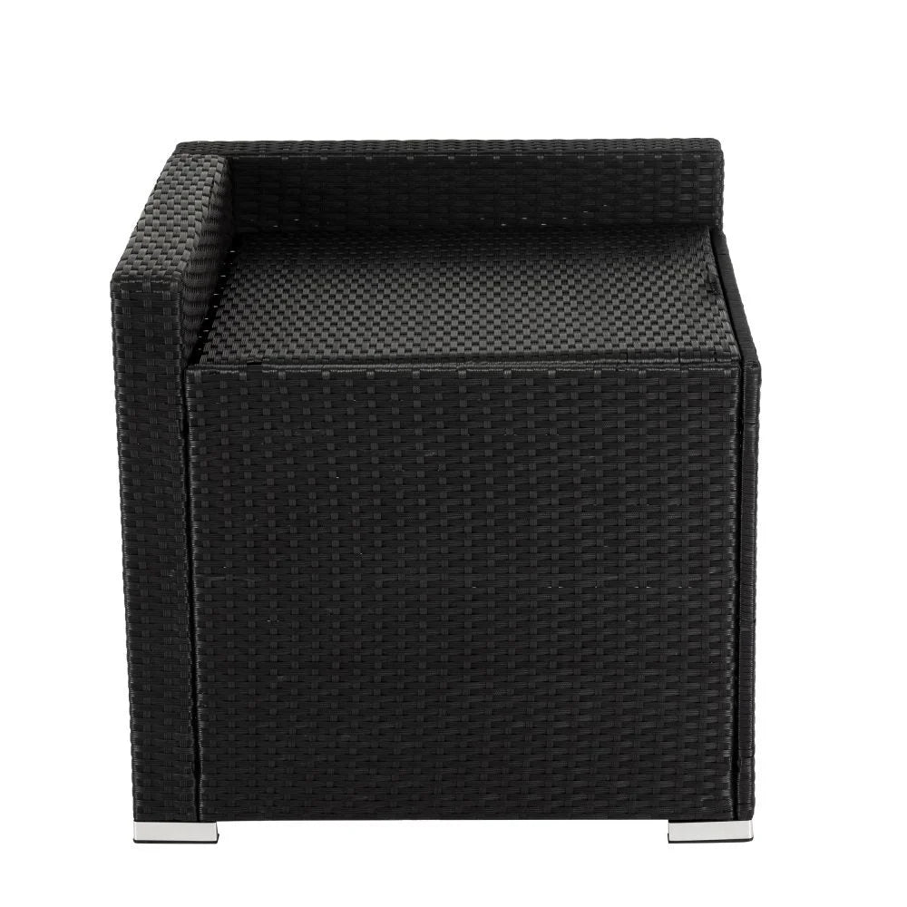 Outdoor Modular Lounge Sofa 6PCS Coogee - Black - Furniture