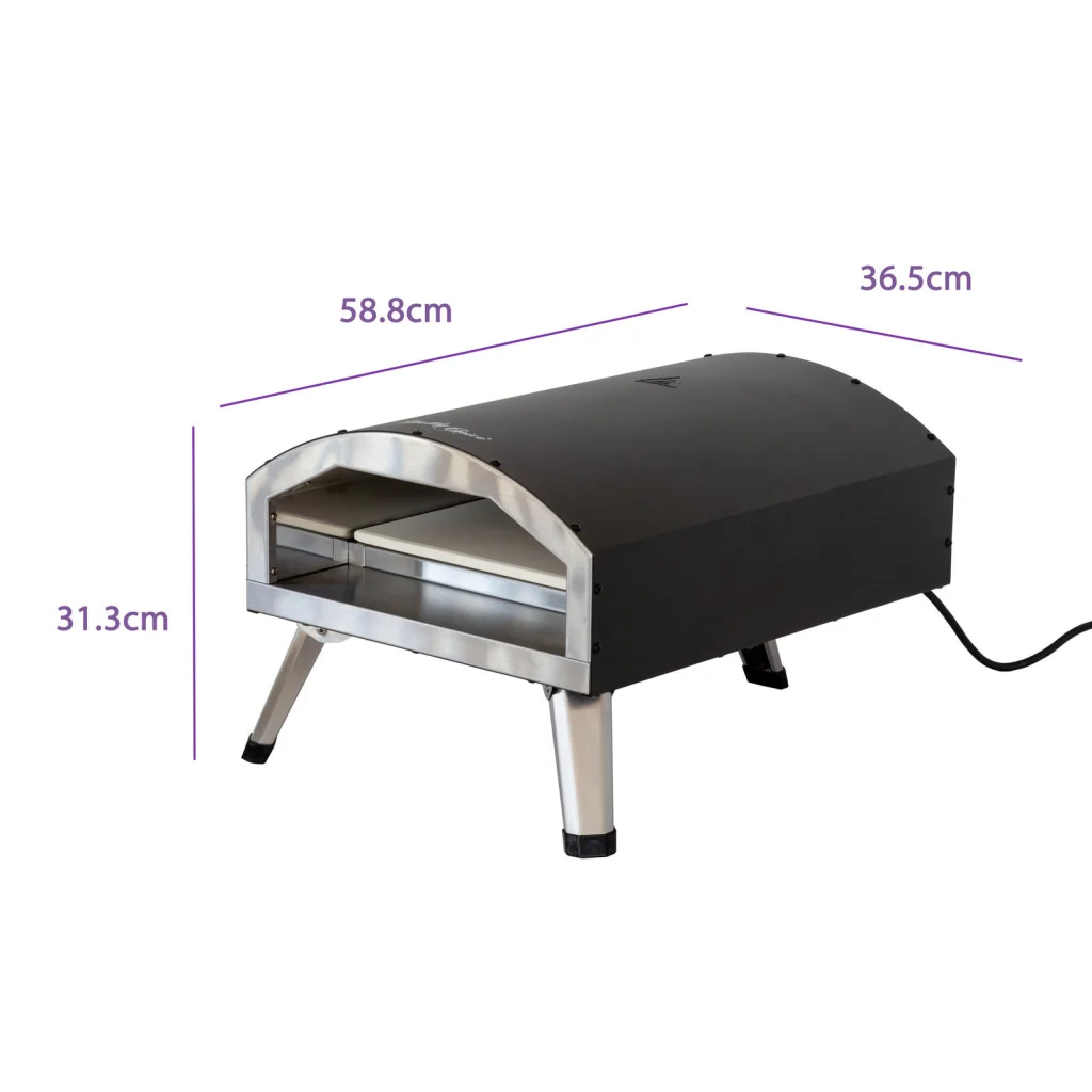 Outdoor Pizza Oven Compact & Portable 12-Inch - Appliances